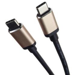 PremiumCord Kabel USB 3.2 konektor C/male - USB 3.2 C/male, 0,5m hliníkové konektory