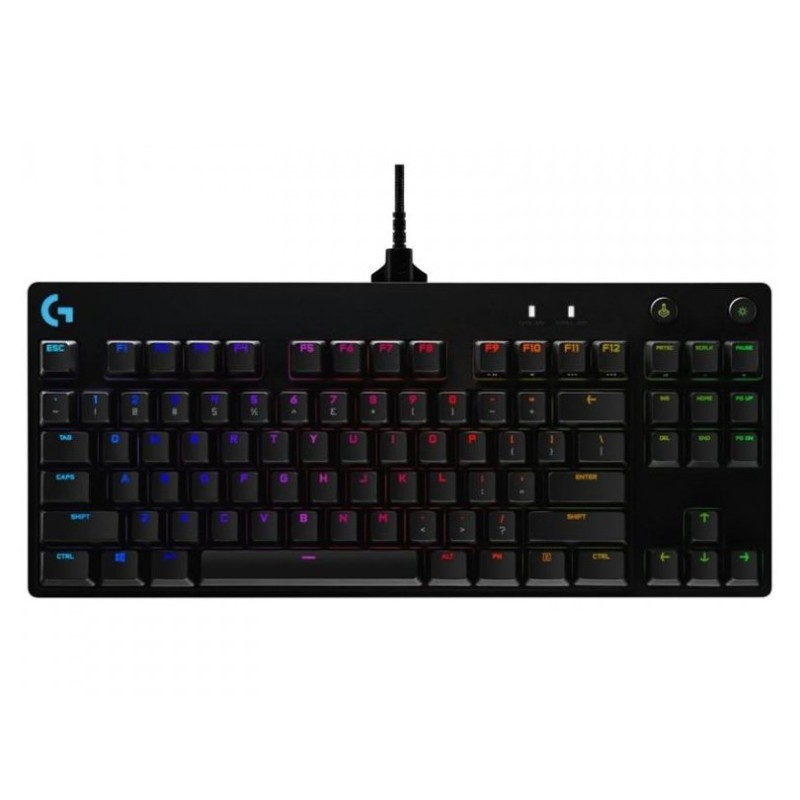 Logitech G PRO Mechanical Gaming Keyboard - BLACK - US INT'L - INTNL