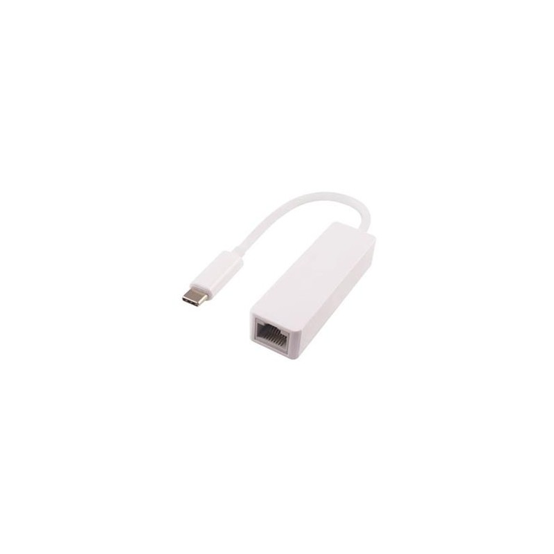 PremiumCord Převodník USB-C na Gigabit konektor RJ45