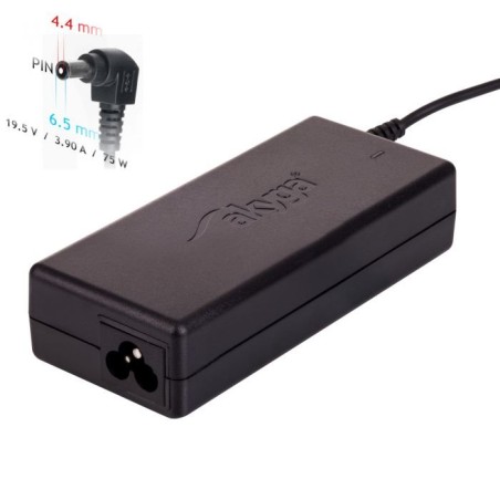 Akyga Nabíječka na notebook 19.5V/3.9A 75W 6.5x4.4 mm + pin pro SONY
