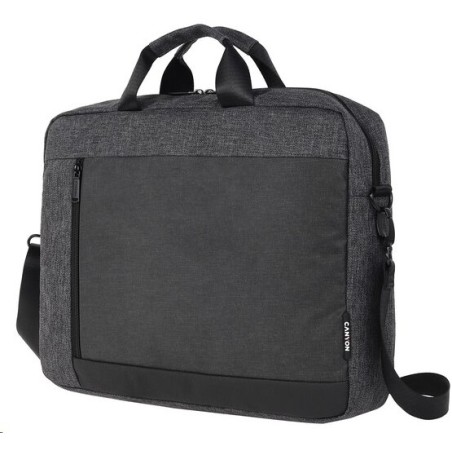 CANYON B-5 taška pro 15.6" ntb, 41 x 30 x 7cm, 8.5L, 3+1 kapsy, dešti odolná, šedá