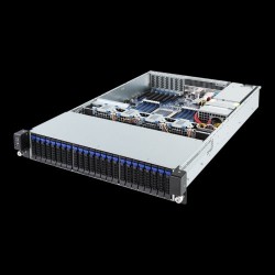 Gigabyte server R271-Z31 1xSP3 (AMD Epyc 7001), 16x DDR4 DIMM, 16(24)x 2,5, M.2, 2x 10GbE SFP+, IPMI, 2x 800W… 6NR271Z31MR00120
