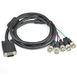 PremiumCord Kabel k monitoru VGA 15p 5BNC 2m