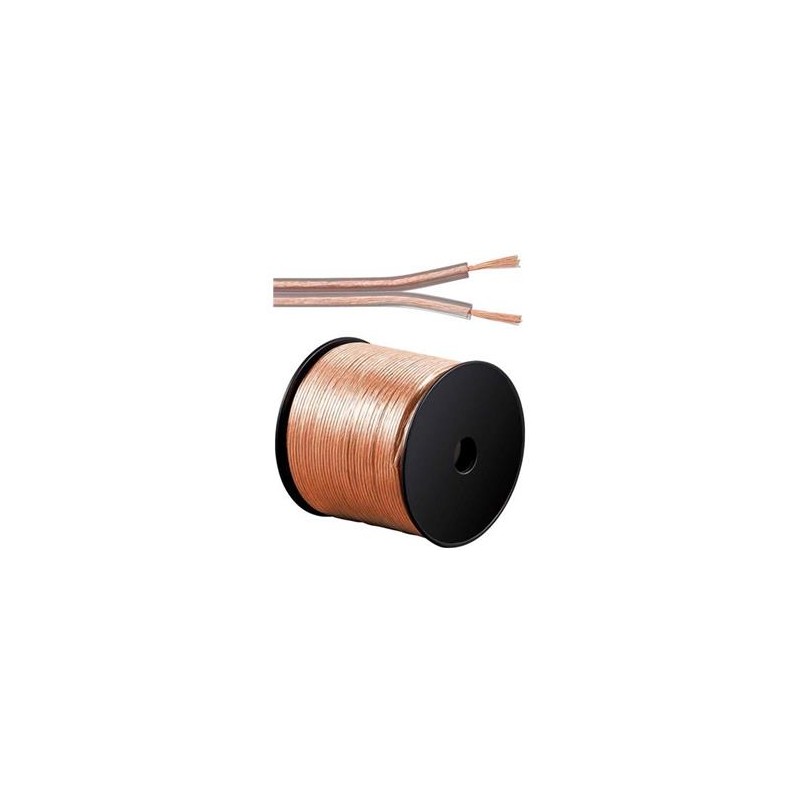 PremiumCord Kabely na propojení reprosoustav 99,9% měď 2x2,5mm2 1m KJPR02
