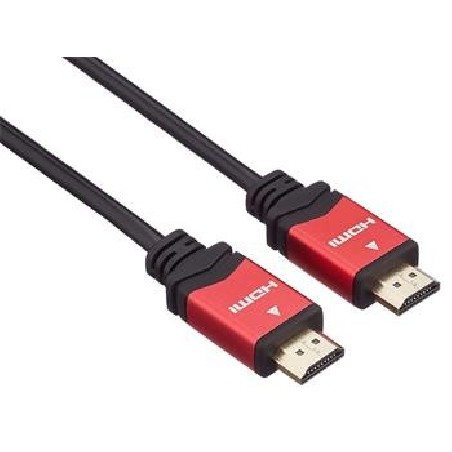 PREMIUMCORD Kabel HDMI A - HDMI A M/M 1m zlacené a kovové HQ konektory
