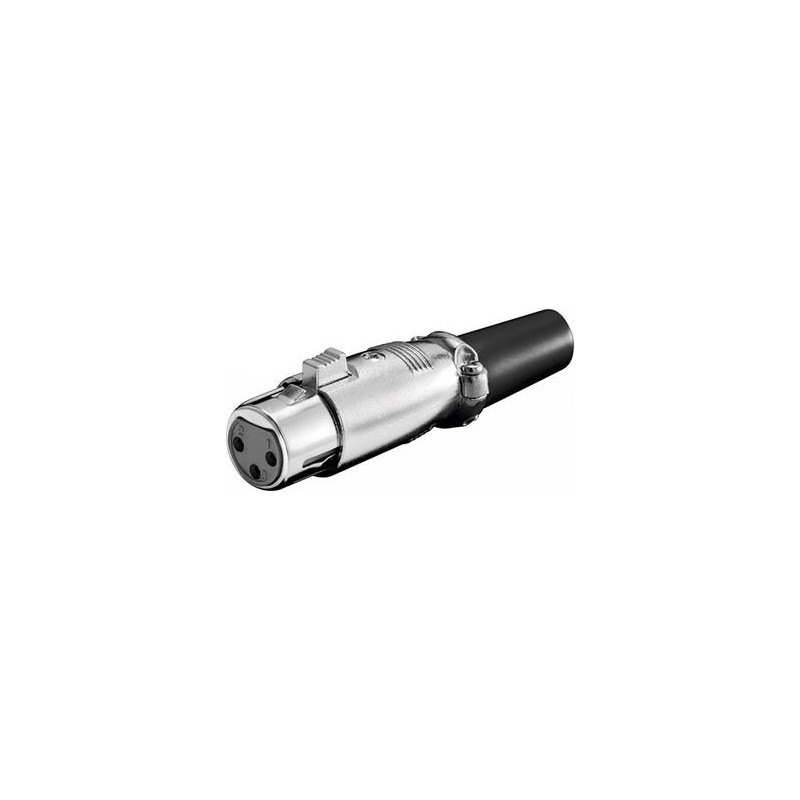 PremiumCord XLR mikrofonní konektor, 3-piny, female