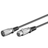 PremiumCord Kabel XLR-XLR M/F 6m