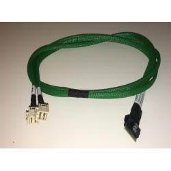 Broadcom LSI internal U.3 cable 1.0 m SlimLine x8 (SFF-8654) to 2x Mini-SAS HD (SFF-8643) white (for NVMe) SMC