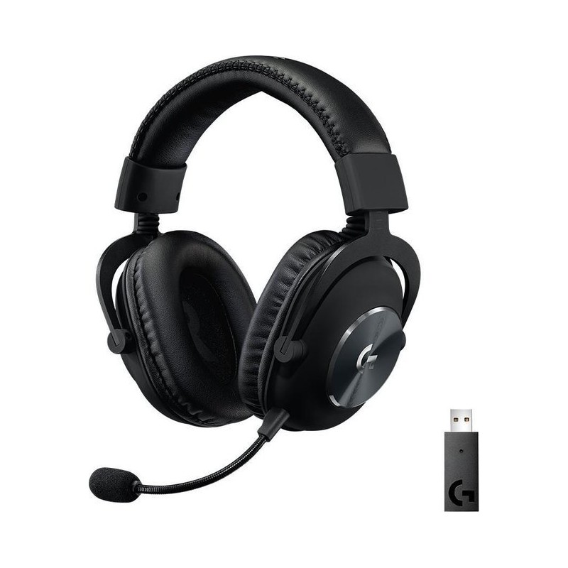 Logitech G PRO X Wireless LIGHTSPEED Gaming Headset - BLACK - EMEA
