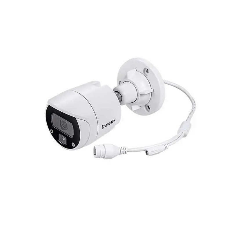 VIVOTEK 1920x1080 (FullHD) až 30sn/s, H.265, obj. 2.8mm (118°), PoE, 12VDC, Smart IR, SNV, defog, MicroSDXC slot, 3DNR,
