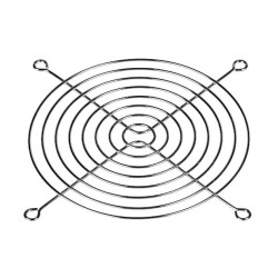 Akyga ventilátor gril 12 cm/stríbrná