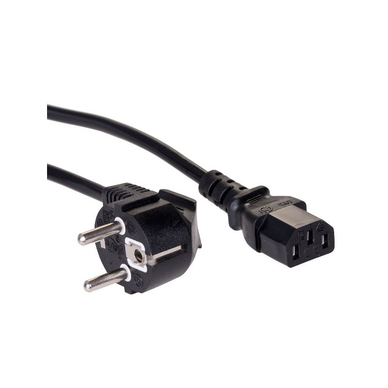 Akyga PC napájecí kabel 1.5m/250V/PVC/černa