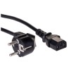 Akyga PC napájecí kabel 1.5m/250V/PVC/černa