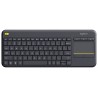 Logitech Wireless Touch Keyboard K400 Plus - INTNL - UK layout - Black