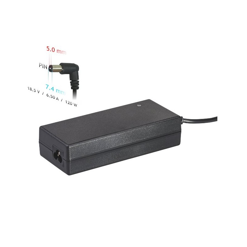 Akyga Nabíjecka na notebook 18.5V/6.5A 120W 7.4 x 5.0 mm + pin pro HP/Compaq