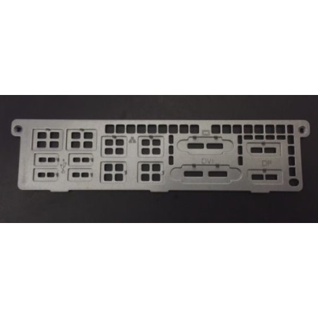 Supermicro 1U I/O Shield for X11SSZ / X12SCZ with EMI Gasket in CSE-512/813