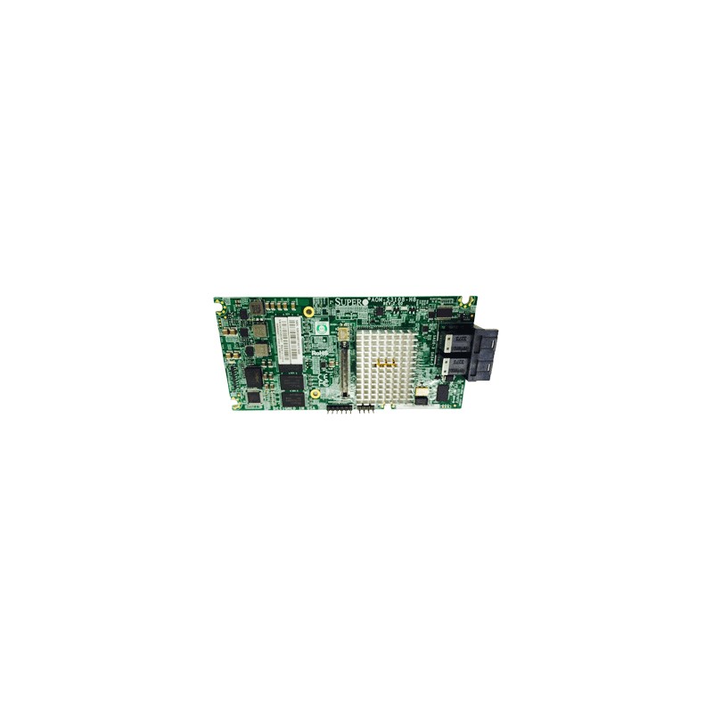 SUPERMICRO Add-on-Module with LSI 3108, SAS-3/Gen-3 12Gb/ROC, RAID 0, 1, 5, 6, 10, 50, 60, 2GB cache, 2x SFF-8643 AOMS3108MH8