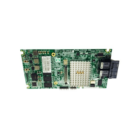 SUPERMICRO Add-on-Module with LSI 3108, SAS-3/Gen-3 12Gb/ROC, RAID 0, 1, 5, 6, 10, 50, 60, 2GB cache, 2x SFF-8643 AOMS3108MH8