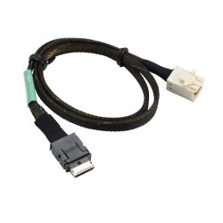Supermicro OCuLink source to MiniSAS HD target V.91,INT,PCIe NVMe SSD, 57CM,34AWG