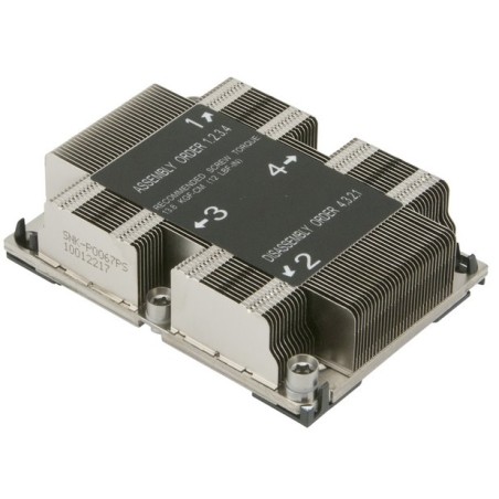 SUPERMICRO X11 Purley Platform CPU Heat Sink for 1U systems SNKP0067PS