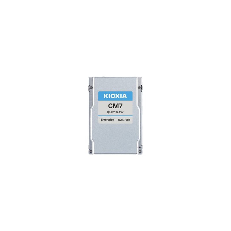 Kioxia Enterprise SSD, CM7-V U.3 SIE U.3 Series, 3200 GB, PWPD:3, PCIe Gen5 1x4, 2x2, U.3 15mm, 14000/6750 MB/s, 2700/60