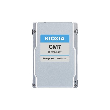 Kioxia Enterprise SSD, CM7-V U.3 SIE U.3 Series, 3200 GB, PWPD:3, PCIe Gen5 1x4, 2x2, U.3 15mm, 14000/6750 MB/s, 2700/60