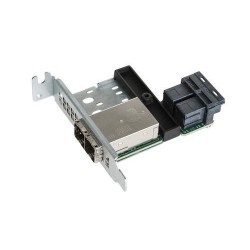 SUPERMICRO 8-port Mini SAS HD Int-to-Ext cable adapter low profile