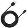 CANYON nabíjecí kabel Lightning MFI-12, 26MB/s, 5V/2.4A, Apple certifikát, délka 2m, bílá
