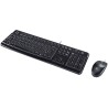 Logitech drátové combo klávesnice myš MK120 - DEU layout - černá