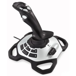 Joystick Logitech Extreme 3D Pro, 12tl., USB, černý, Spoušť pro rychlou střelbu, Windows 2000/XP/Vista/7/8/10