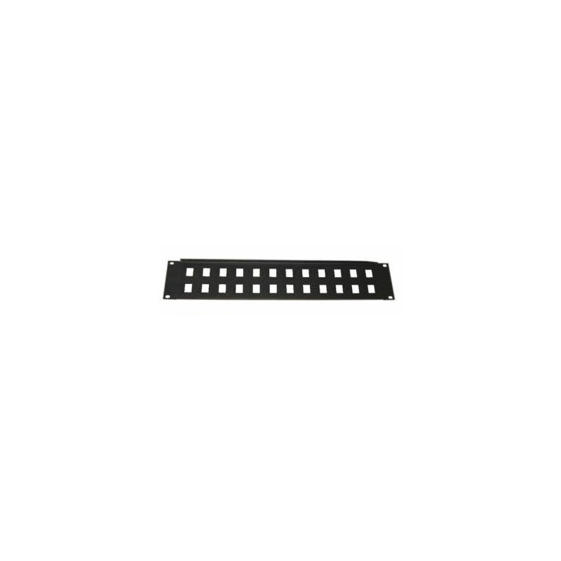 Eurocase panel na kabely GA-28-2U 19" - 24 port