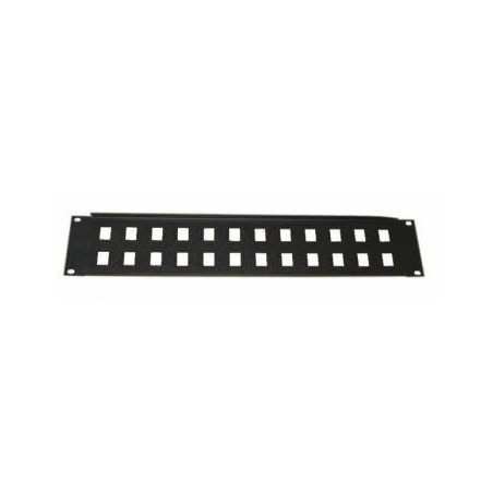 Eurocase panel na kabely GA-28-2U 19" - 24 port