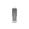 Lexar flash disk 256GB - JumpDrive D400 Dual USB-C & USB-A 3.1 (čtení až 130MB/s)