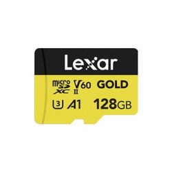 Lexar microSDXC GOLD UHS-II/C10/A1/U3 R280/W100 (V60) 128GB