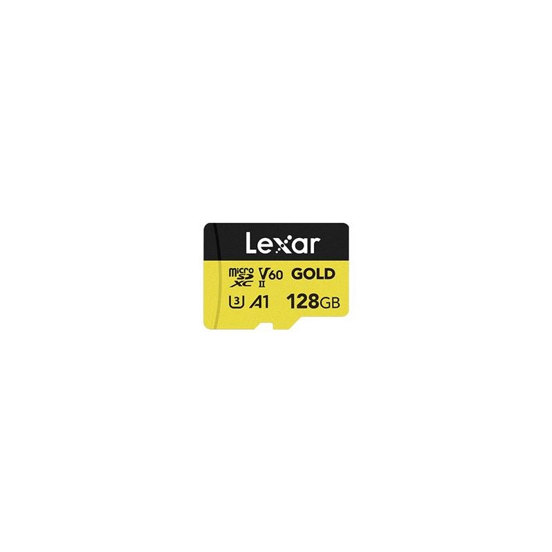 Lexar microSDXC GOLD UHS-II/C10/A1/U3 R280/W100 (V60) 128GB