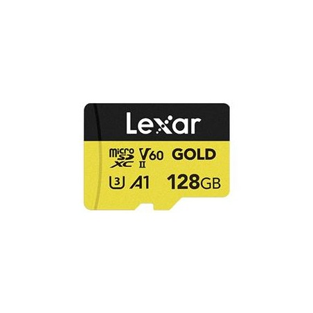 Lexar microSDXC GOLD UHS-II/C10/A1/U3 R280/W100 (V60) 128GB