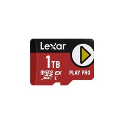 Lexar paměťová karta 1TB PLAY PRO microSDXC™ Express 7, čtení/zápis 900/600 MB/s