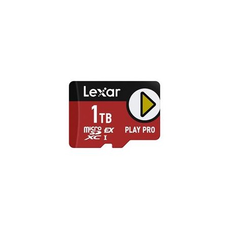 Lexar paměťová karta 1TB PLAY PRO microSDXC™ Express 7, čtení/zápis 900/600 MB/s