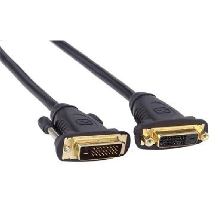 PremiumCord DVI-D prodlužovací kabel,dual-link,DVI(24+1),MF, 5m
