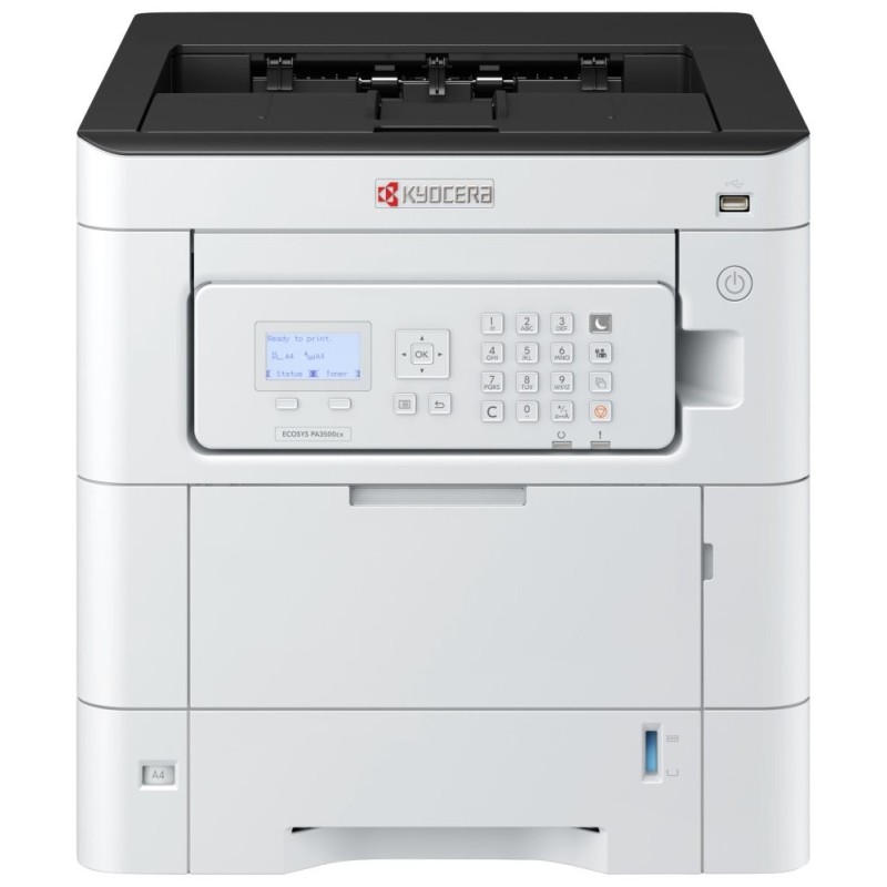 Kyocera ECOSYS PA3500cx, tiskárna, laserová, barevná, A4, duplex, 1200x1200, RJ-45, USB