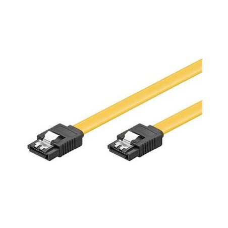 PremiumCord 1.0m SATA 3.0 datový kabel 1.5GBs / 3GBs / 6GBs, kov.západka