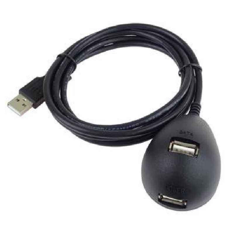 PremiumCord USB 2.0 stolní držák USB zařízení 1.8m.MF