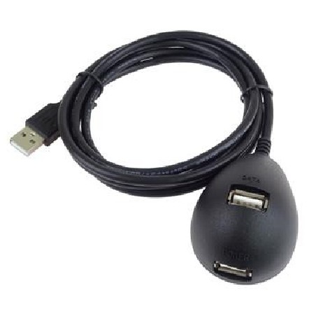 PremiumCord USB 2.0 stolní držák USB zařízení 1.8m.MF
