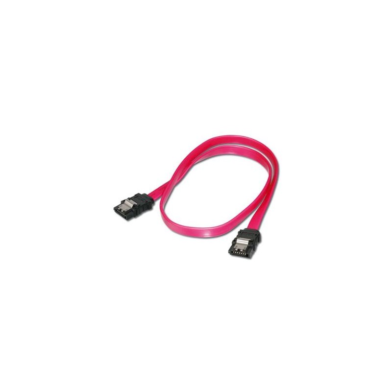 PremiumCord 0.5m kabel SATA 1.5/3.0 GBit/s s kovovou zapadkou