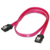 PremiumCord 0.5m kabel SATA 1.5/3.0 GBit/s s kovovou zapadkou