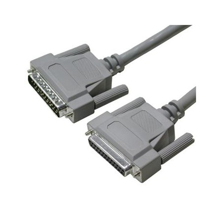 PremiumCord Datový kabel 25M-25F 3m 25ž.