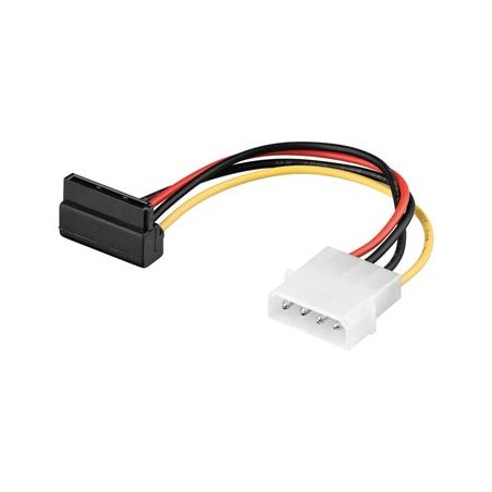 PremiumCord Napájecí kabel SATA zahnutý 90°