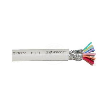 PremiumCord Kabel LYCY 25 žil 1m