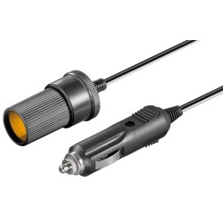 PremiumCord Prodlužka zapalovače do auta, 5m, 12V, 8A