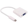 PremiumCord Převodník USB-C na VGA , rozlišení FULL HD 1080p